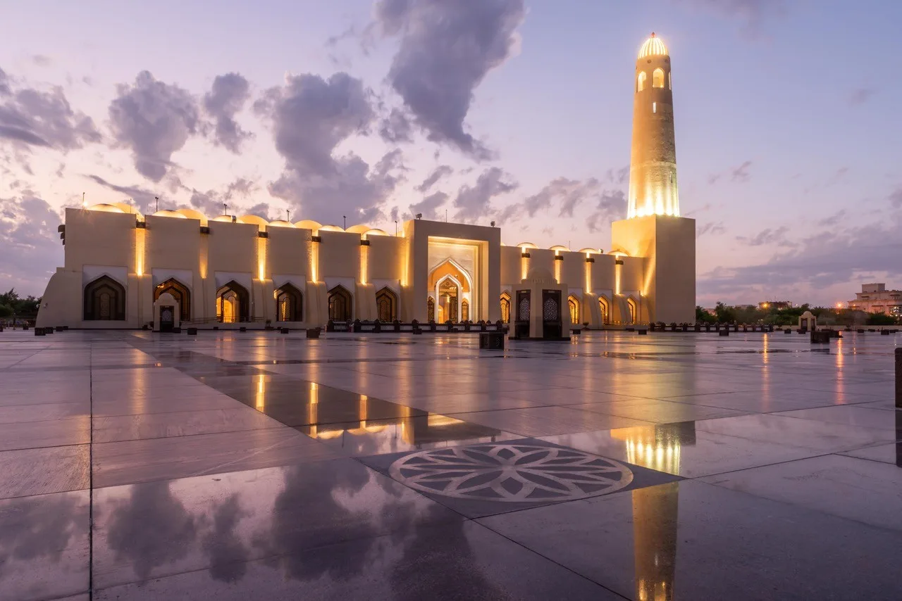 تقرير حول أكبر جامع في دولة قطر