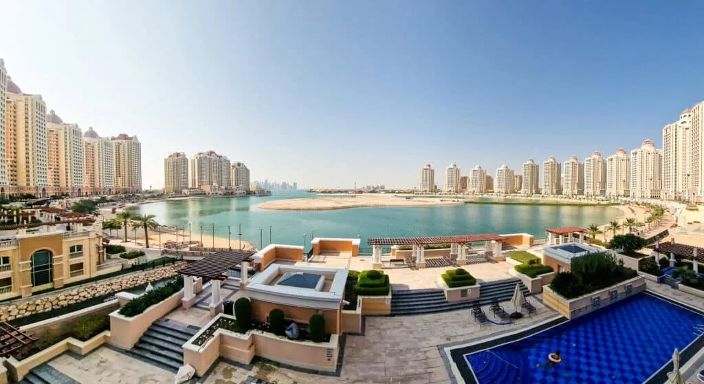 ركوب الكاياك والتجديف في جزيرة اللؤلؤة - قطر