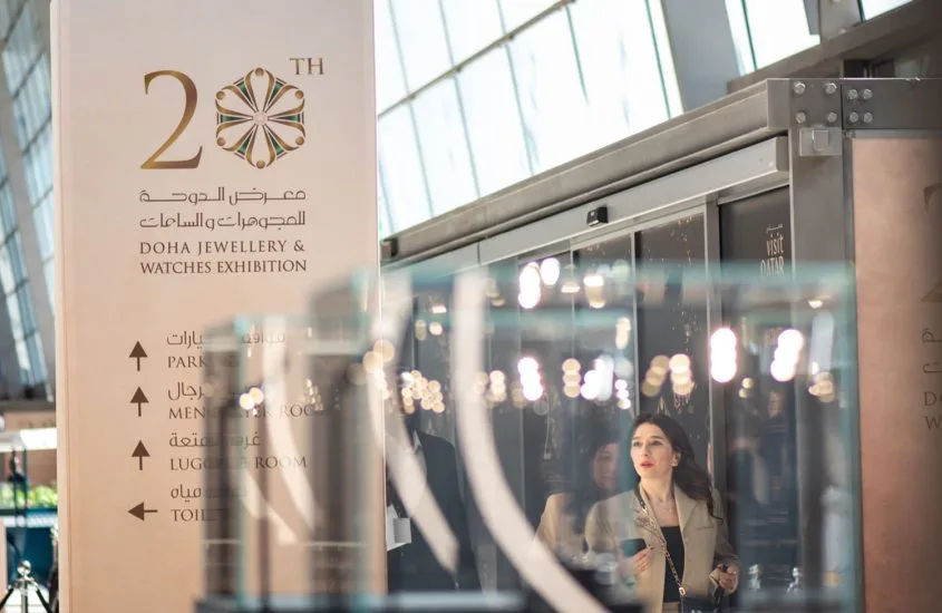 تغيير موعد النسخة الـ 21 من معرض الدوحة للمجوهرات والساعات إلى مايو 2025