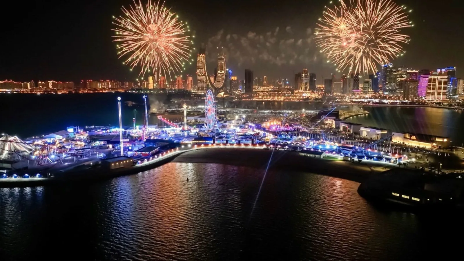 احتفالات راس السنه في قطر 2025
