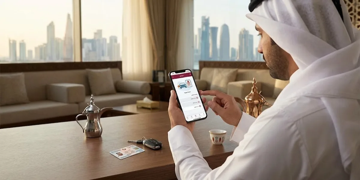 كيفية الاستعلام عن المخالفات المرورية في قطر 2026