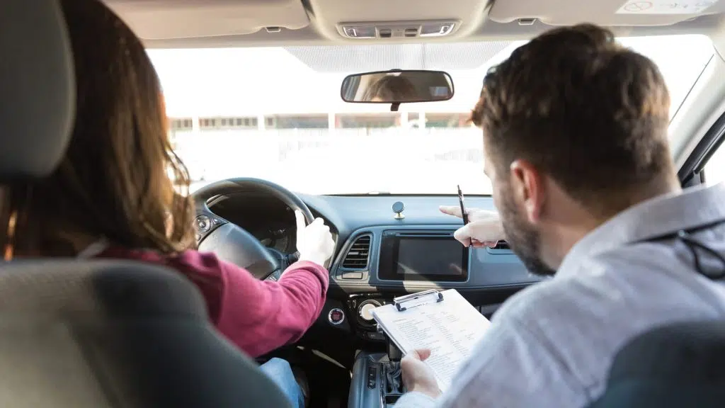 In Vehicle Driving Lessons