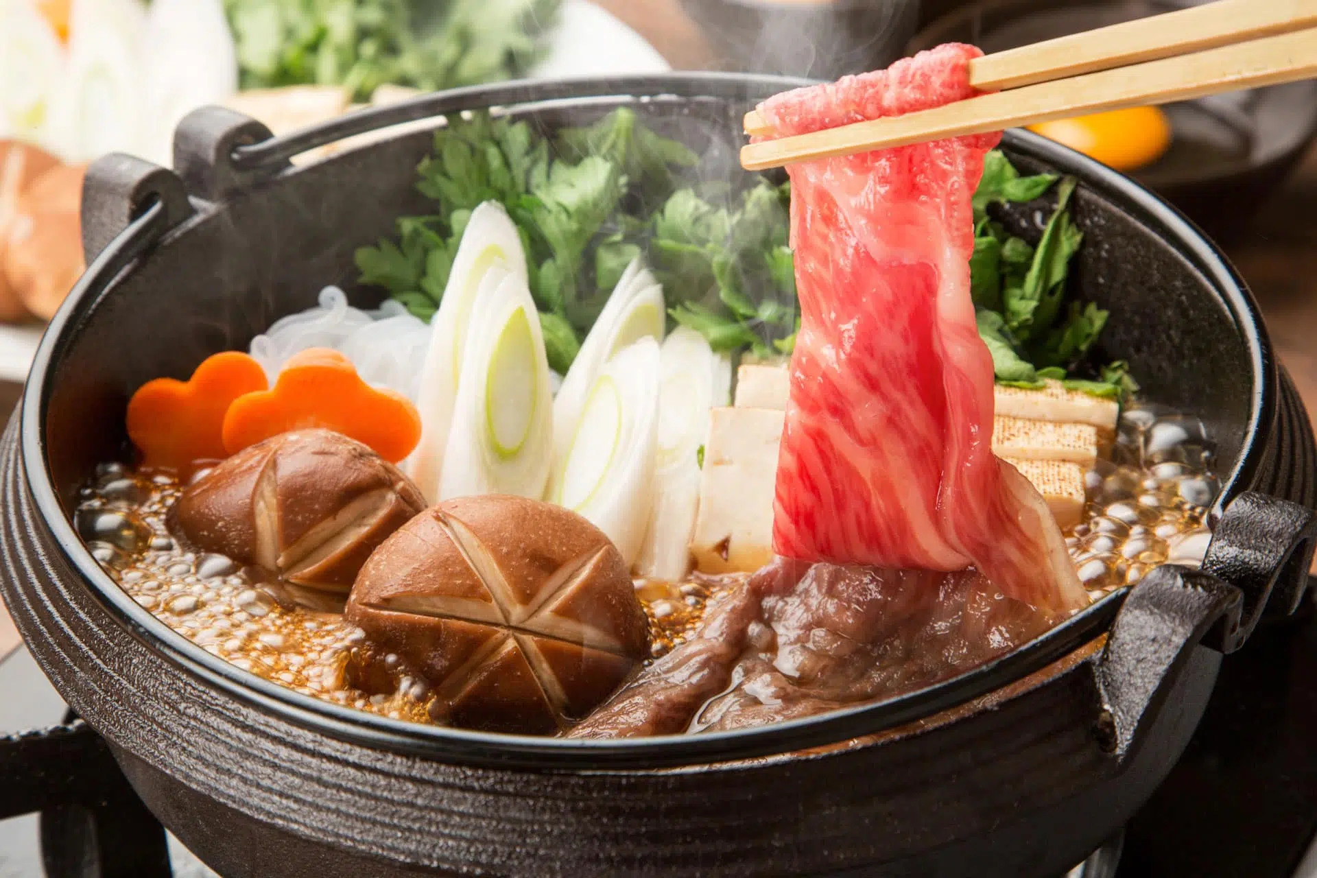 sukiyaka healthy japan food