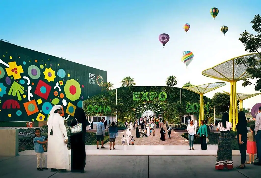 CGI of Expo Qatar