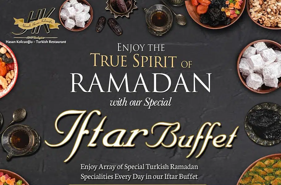 hasan kolcuoglu restaurants places iftar group gathering