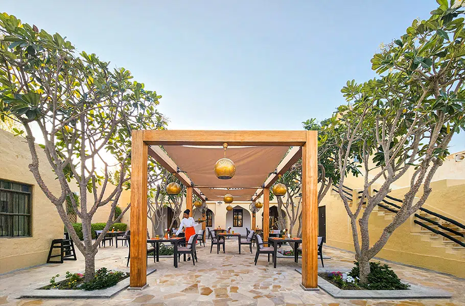 Emshoot outdoor weekend brunches dining deals pool access doha 2023
