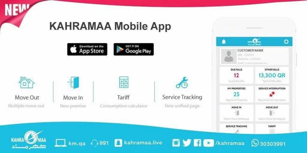 KAHRAMAA APP QATAR LIVING
