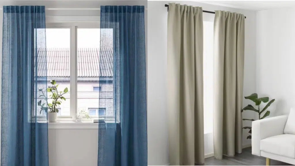CURTAINS DRAPES BLINDS QATAR IKEA