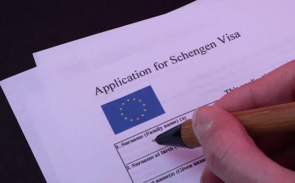 How to fill out the Schengen visa application form scaled 1