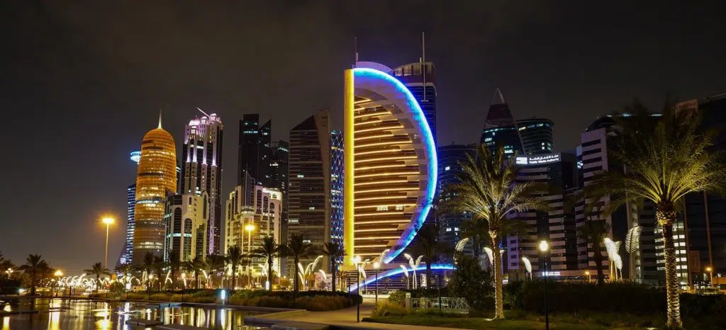 LWW 2023 Sponsorship Marketing Website Sponsors Info Doha Bank DB Tower Night1 mincropped