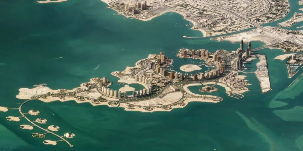 Pearl Qatar Doha Qatar 11Nov2017 SkySat