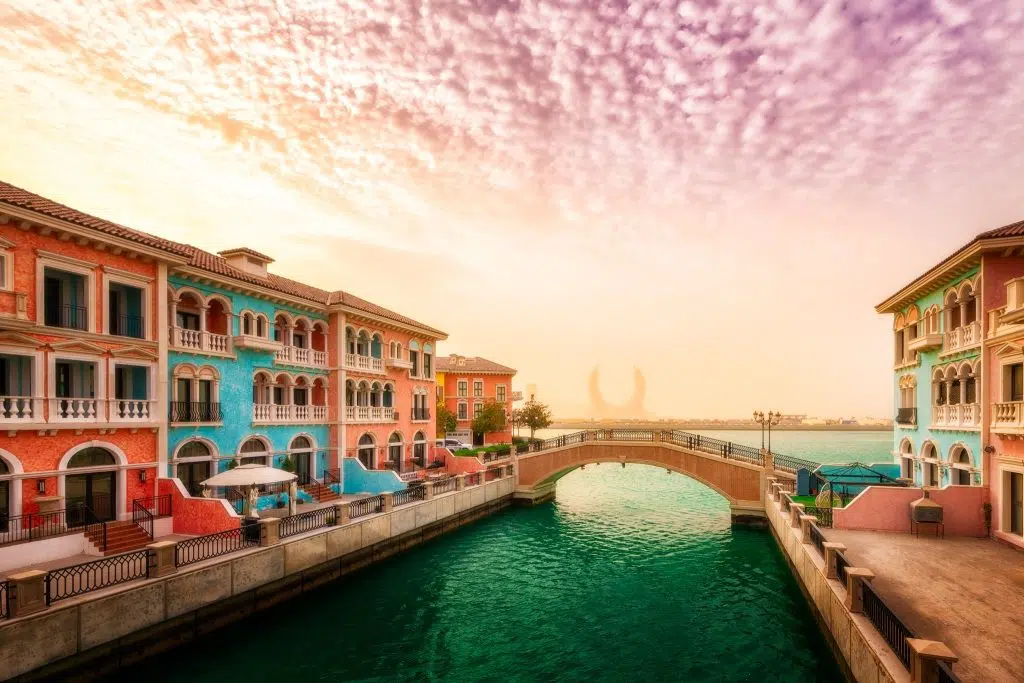 Qanat Quartier Lusail Doha Venice