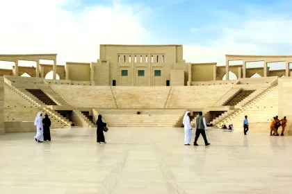 amphitheatre of katara cultural in doha qatar