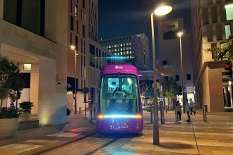 street with tram in msheireb 2048x1536 1