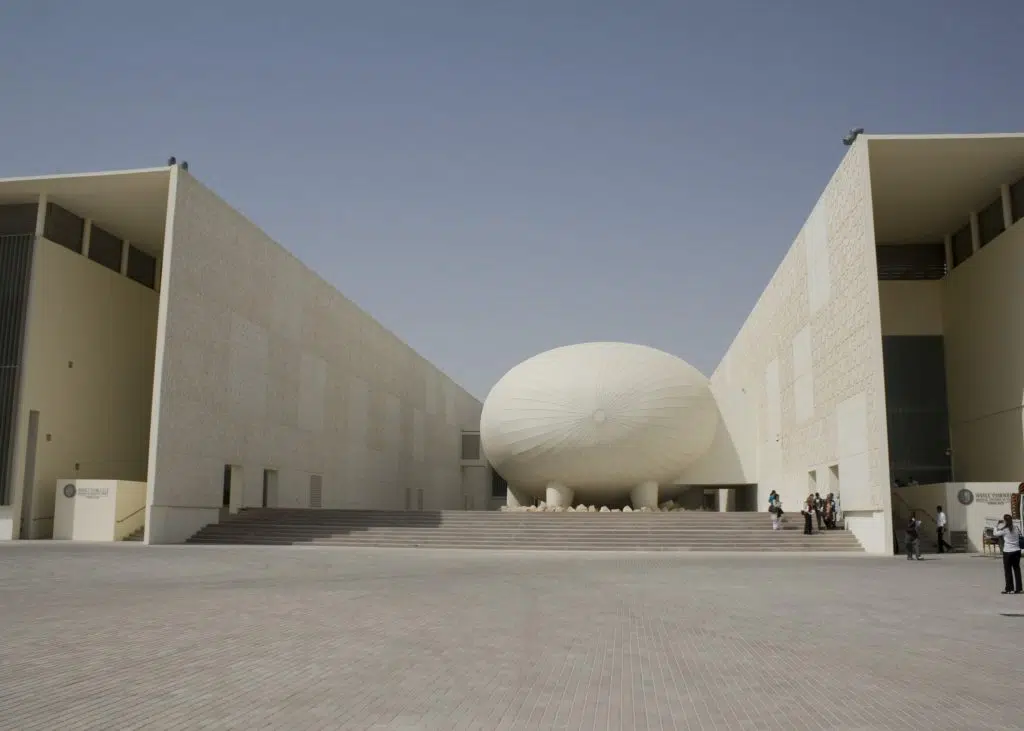 Cornell qatar courtyard