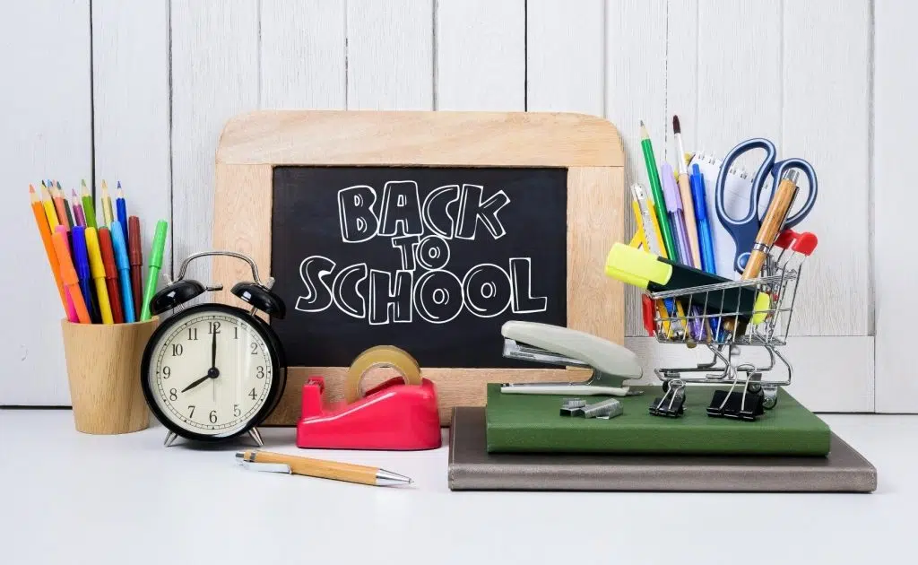 Back to School school supplies