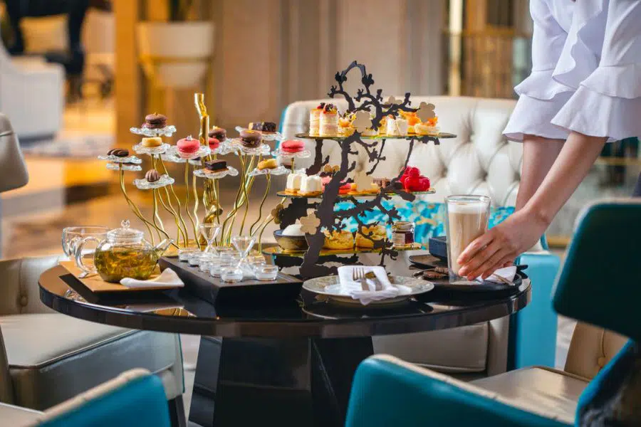 intercontinental top 5 afternoon tea doha qatar hotels