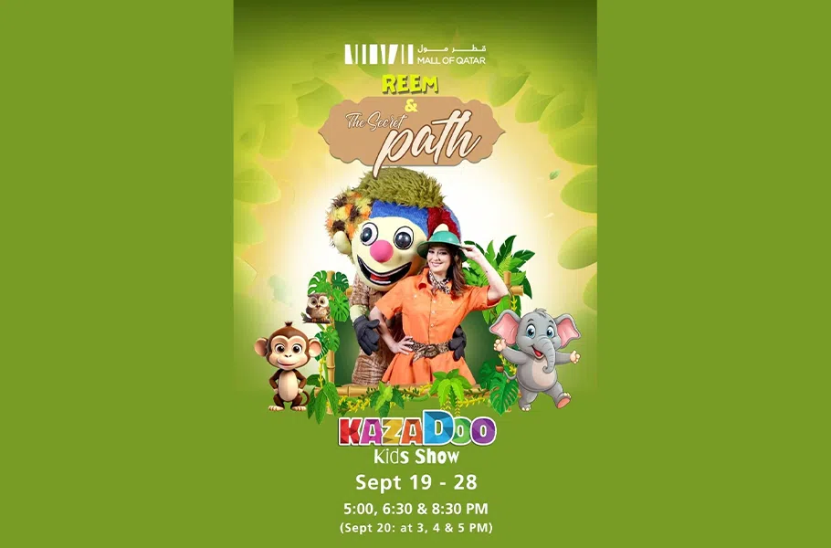 reem the secret path kazadoo show mall of qatar 2024
