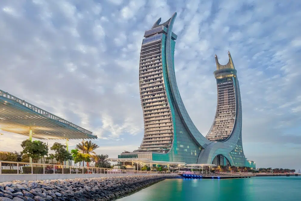 katara iconic skyscrapers tallest buildings landmarks doha