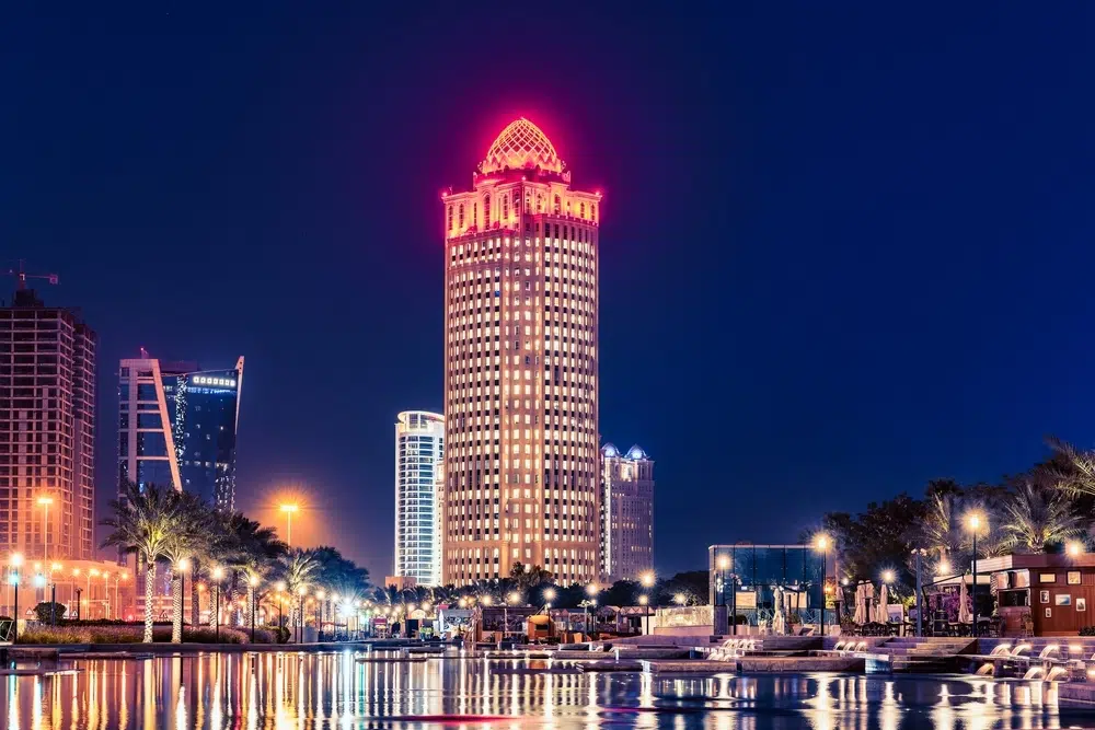 ooredoo towers iconic skyscrapers tallest buildings landmarks doha