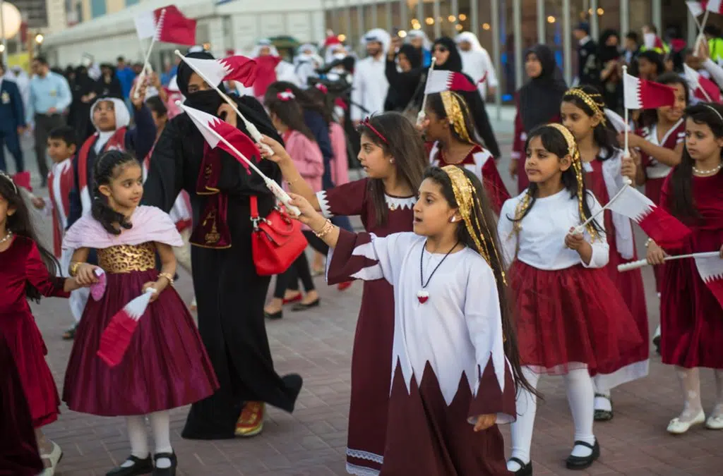 costumes qatar national day traditions shutterstock 1256829748