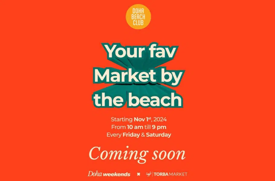 doha weekends torba market beach club qatar