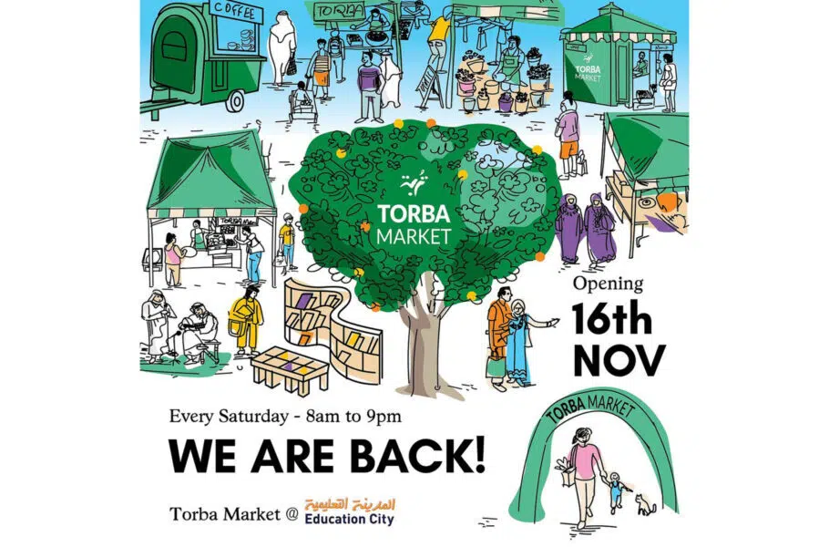 farmers torba market education city doha 2024