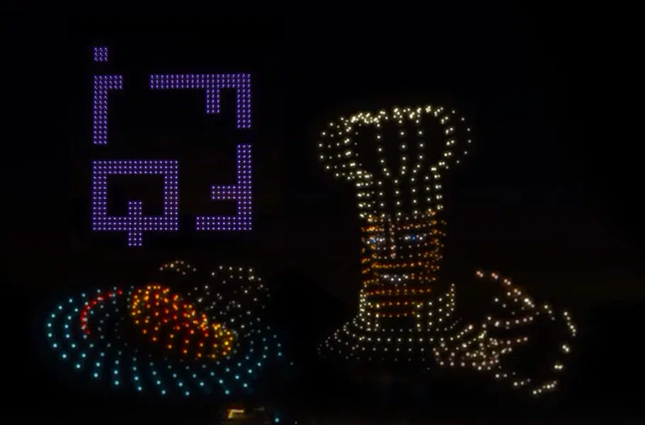 drone show qiff 2025