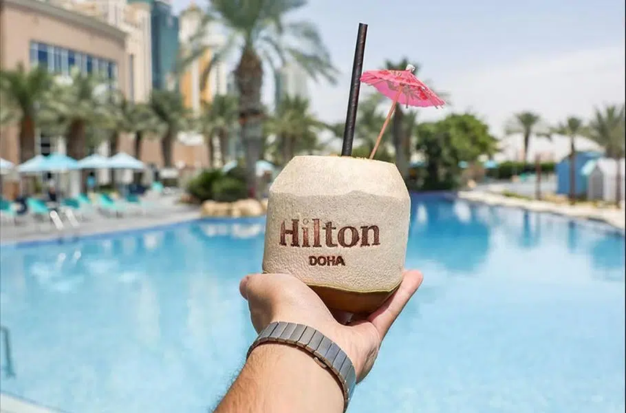 hilton check out these cool pool offers in qatar