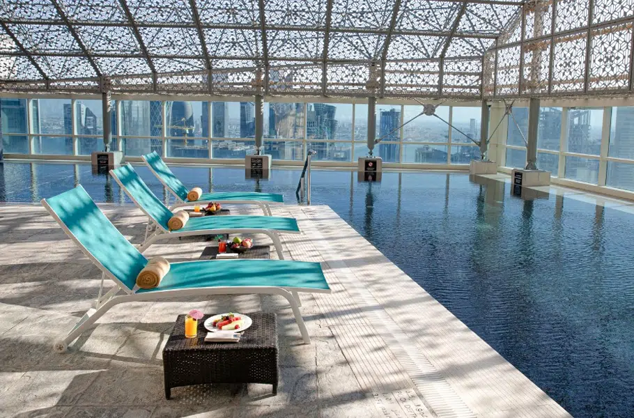 intercontinental doha the city pool day pass