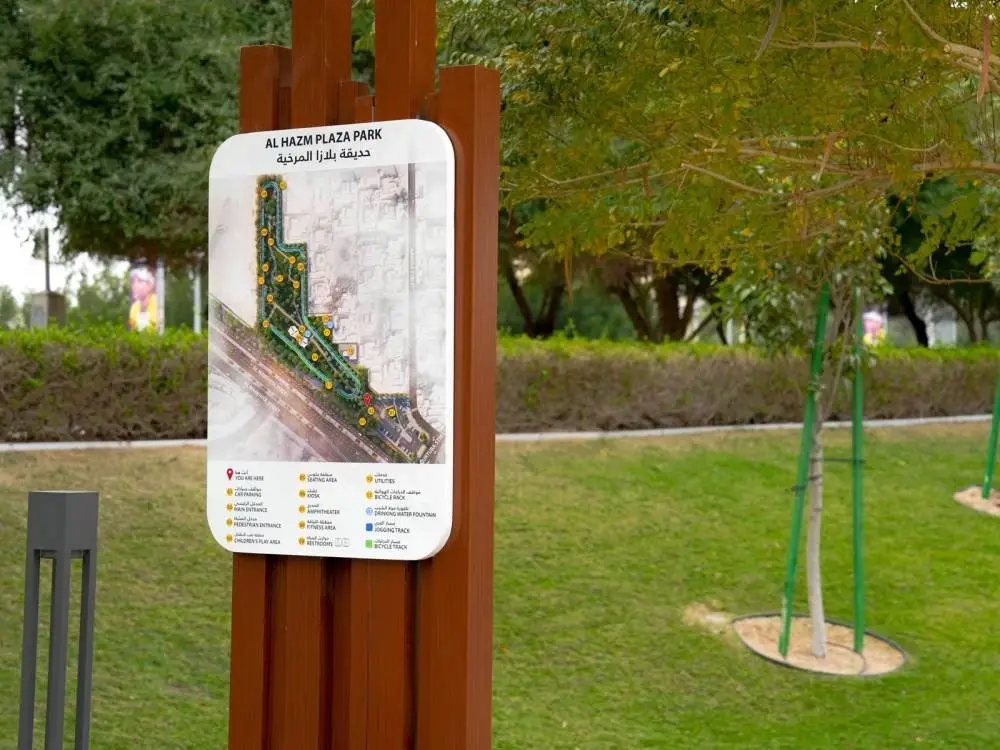Al Hazm Plaza Park Roadmap